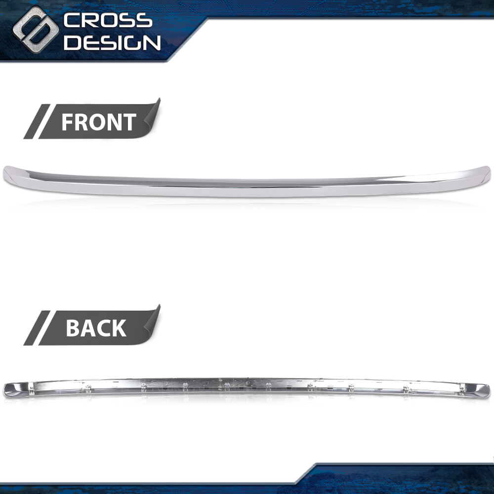 Chrome Hood Molding Trim Moulding Fit For 2011-2014 Chevy Silverado 2500 3500 HD