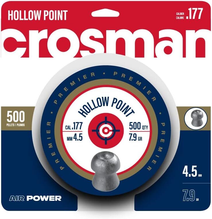 Crosman Premier Lead Pellets (500-Count)