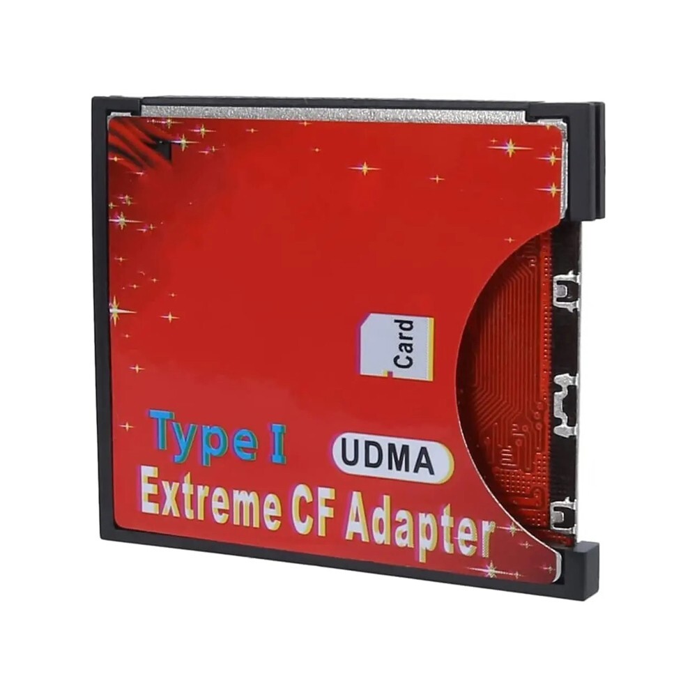 Speed SDXC SDHC SD to CF Compact Flash Memory Card Reader Adapter Type I High