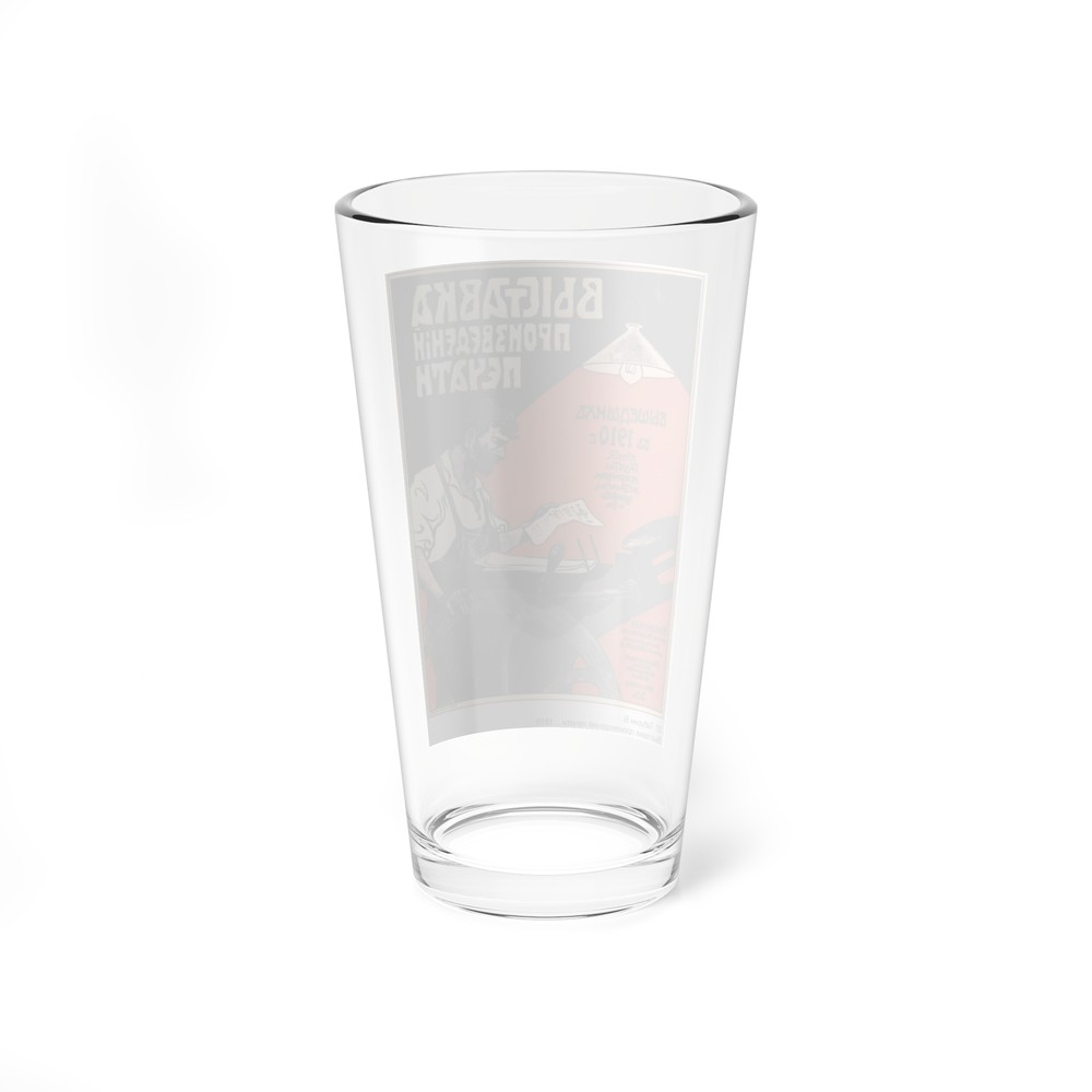 Soviet Era Poster 208 - Pint Glass 16oz