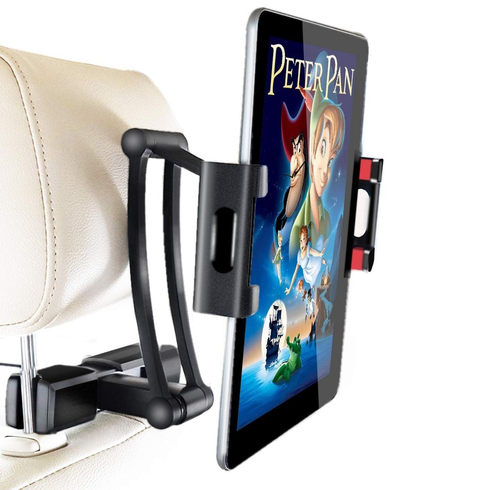 INNOMAX Adjustable Long Arm Tablet Mount, Backseat iPad Holder, 5"-12.5" Devi...