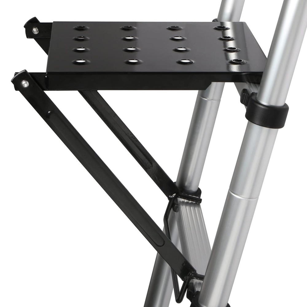 Ladder Platform, 400 lbs Capacity Ladder Step & Work Platform - Heavy Duty An...