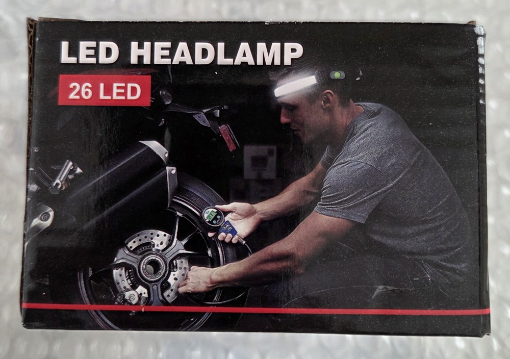 26 LED Headlamp Flashlight/Work Light~ PERFECT Christmas Stocking Stuffer!