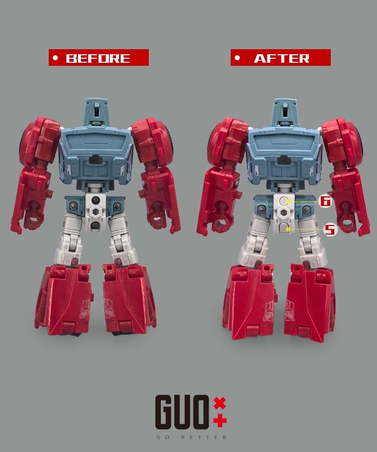 Pre-sale! GO BETTER 3D DIY Filler Upgrade Kit For SS86 Windcharger Filling Parts