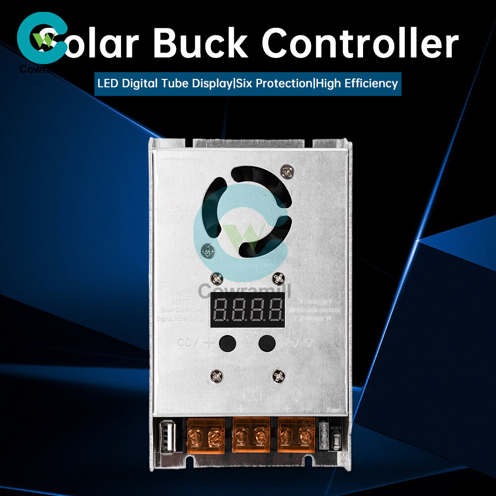 MPPT 500W 20A Solar Controller DC18-80V Buck Step-down Charging Control Module
