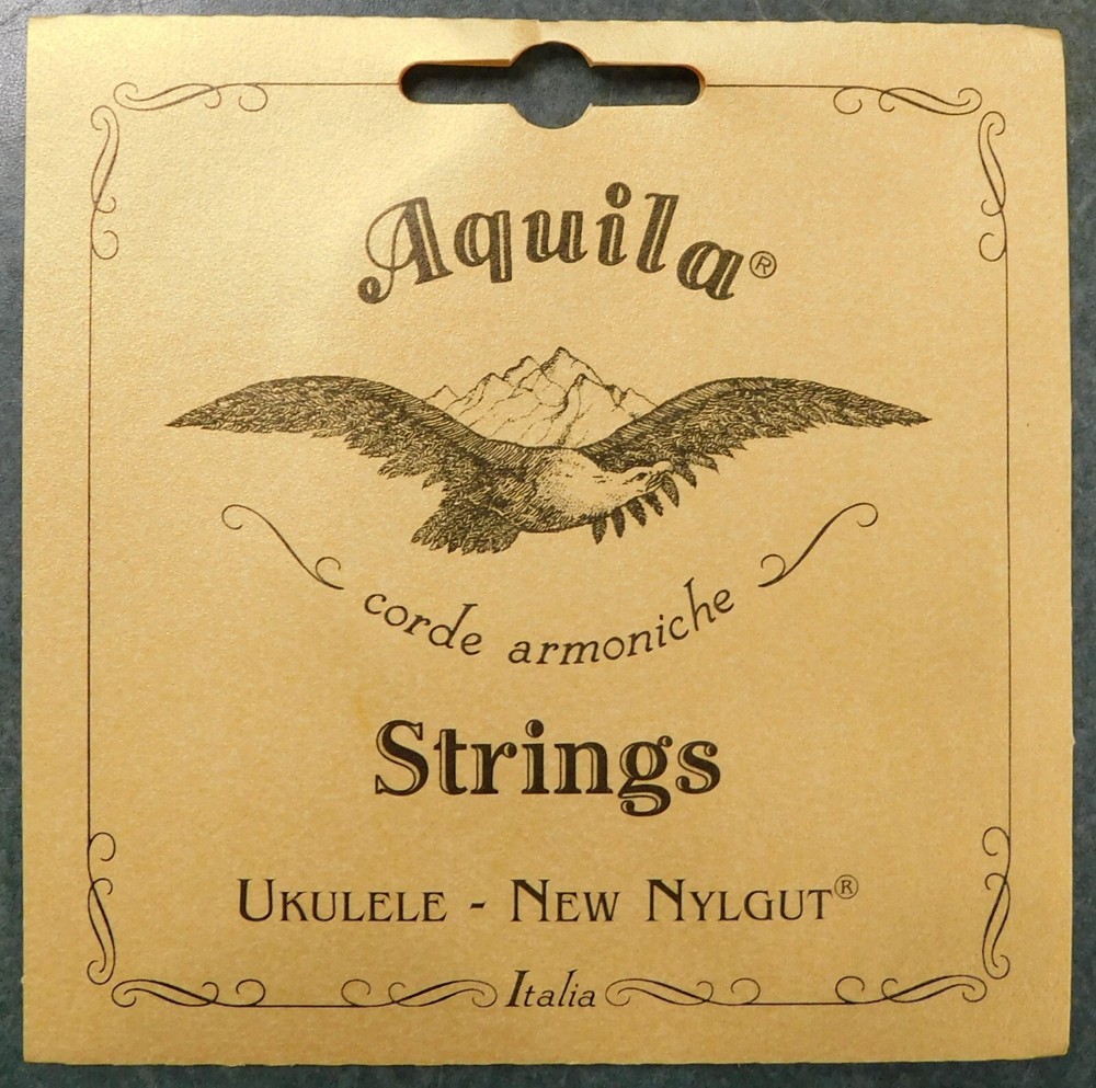 Aquila Soprano Ukulele String Set - G-C-A-E  Color Coded