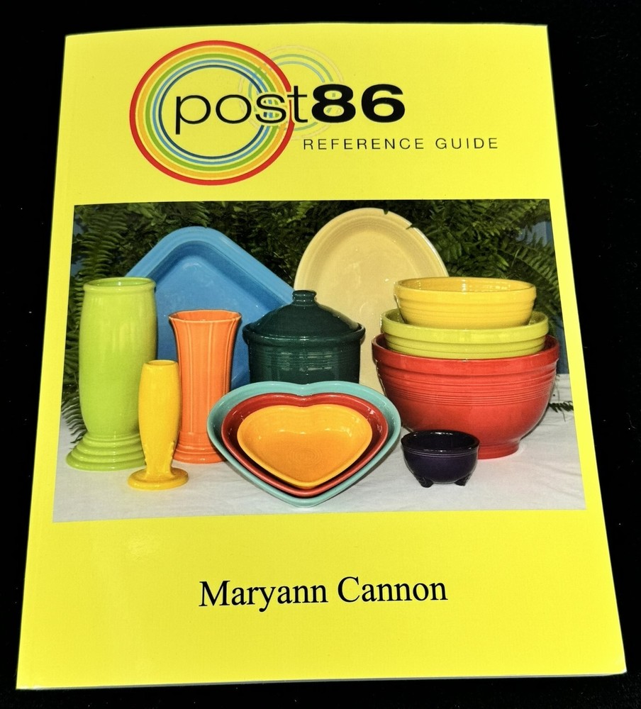 Post 86 Reference Guide - Book about Fiesta® Dinnerware