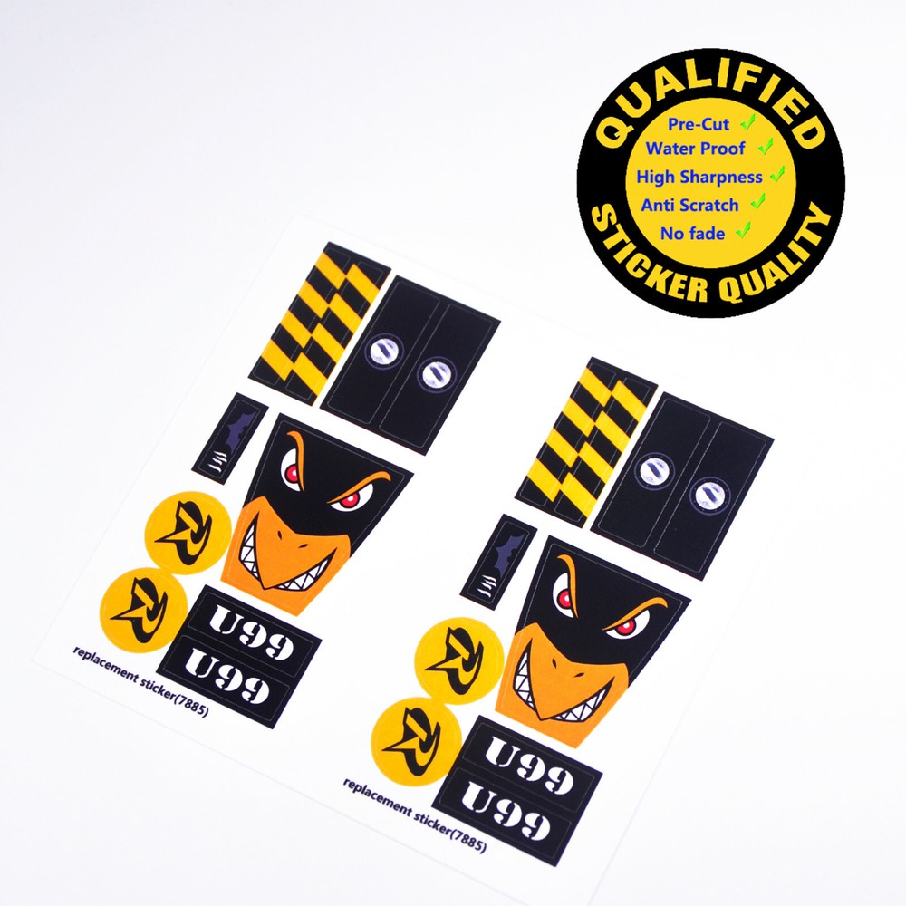 Replacement sticker Compatible with Set 7885, sticker*2 only.