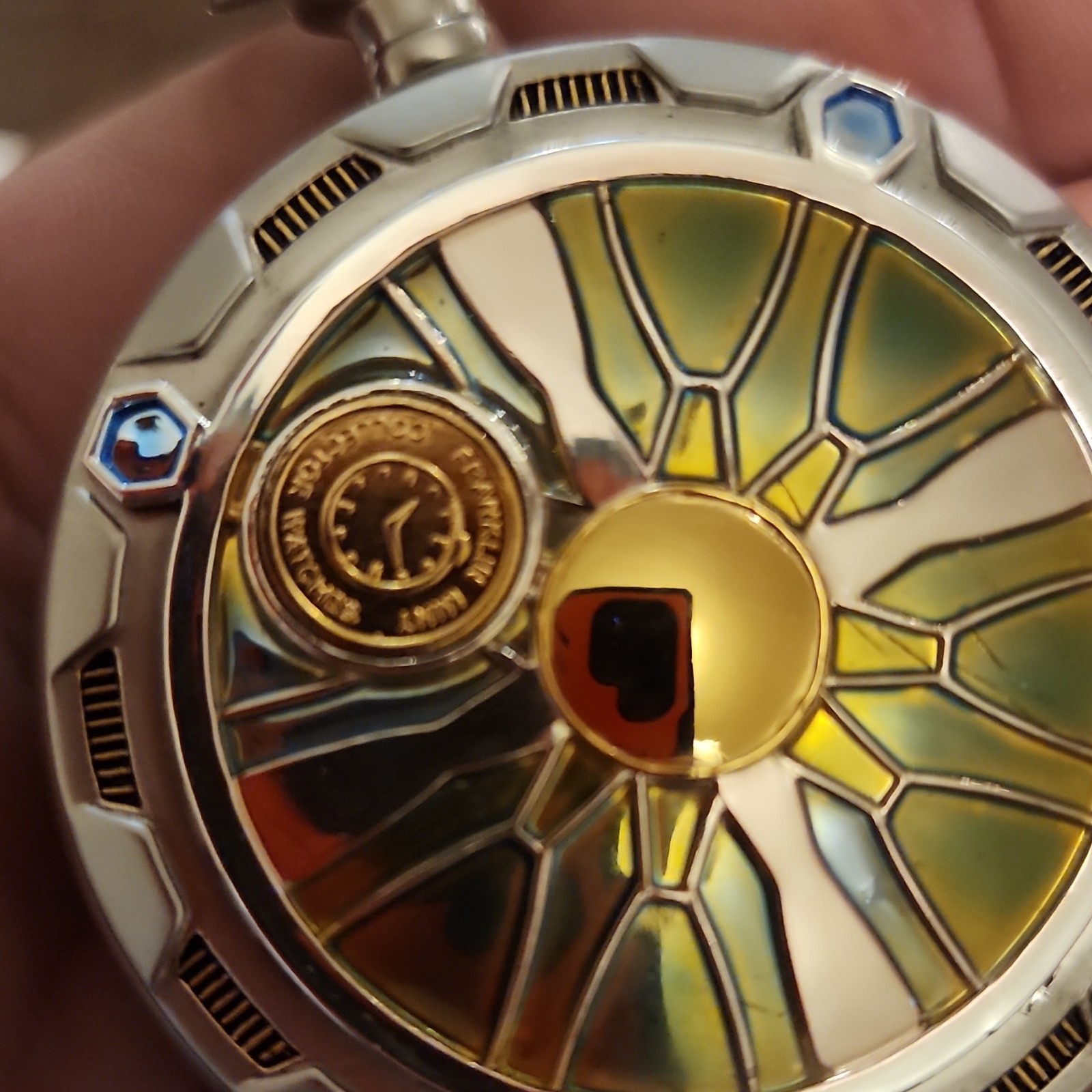 Franklin Mint Collector Star Trek Pocket Watches Set of 4