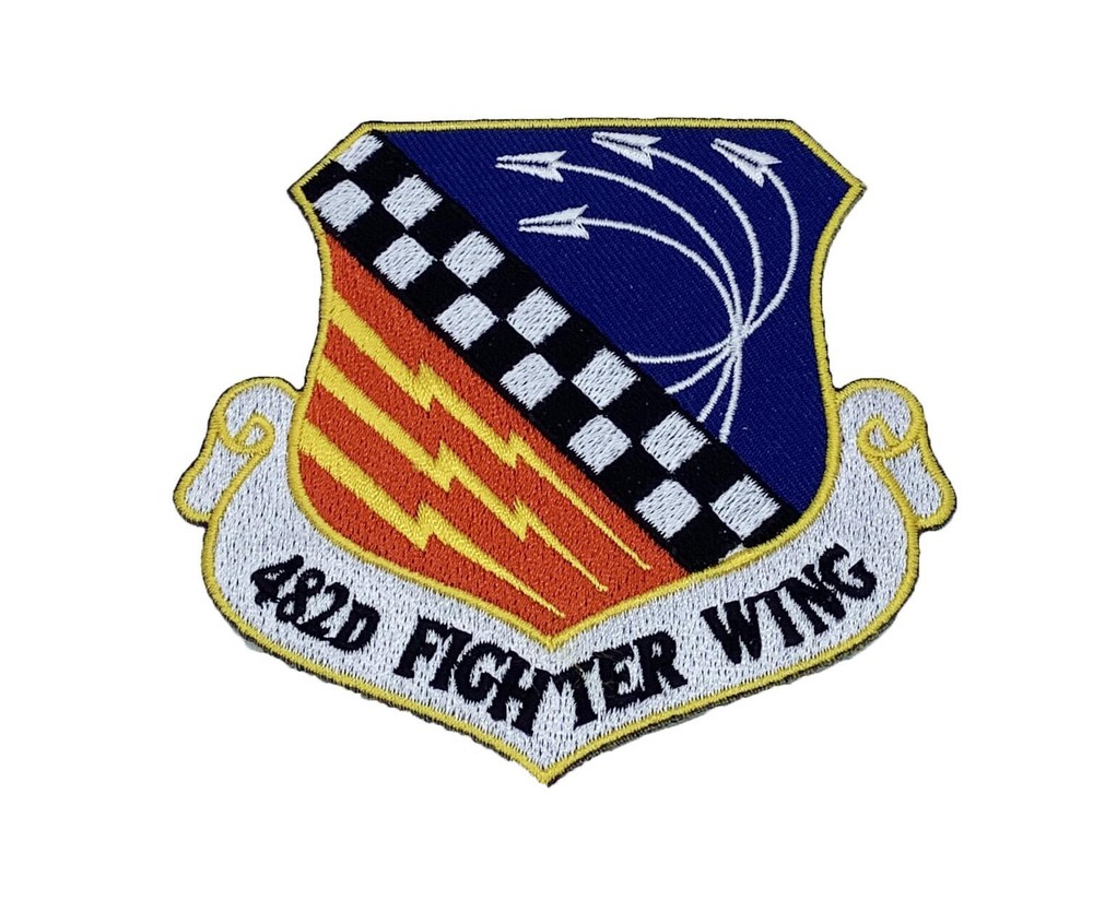 482d Fighter Wing Patch – Sew On/Iron On
