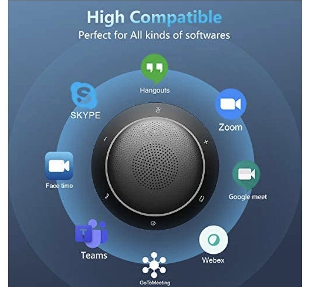 SPEAKERPHONE Kaysuda Bluetooth Conference Speakerphone Wireless