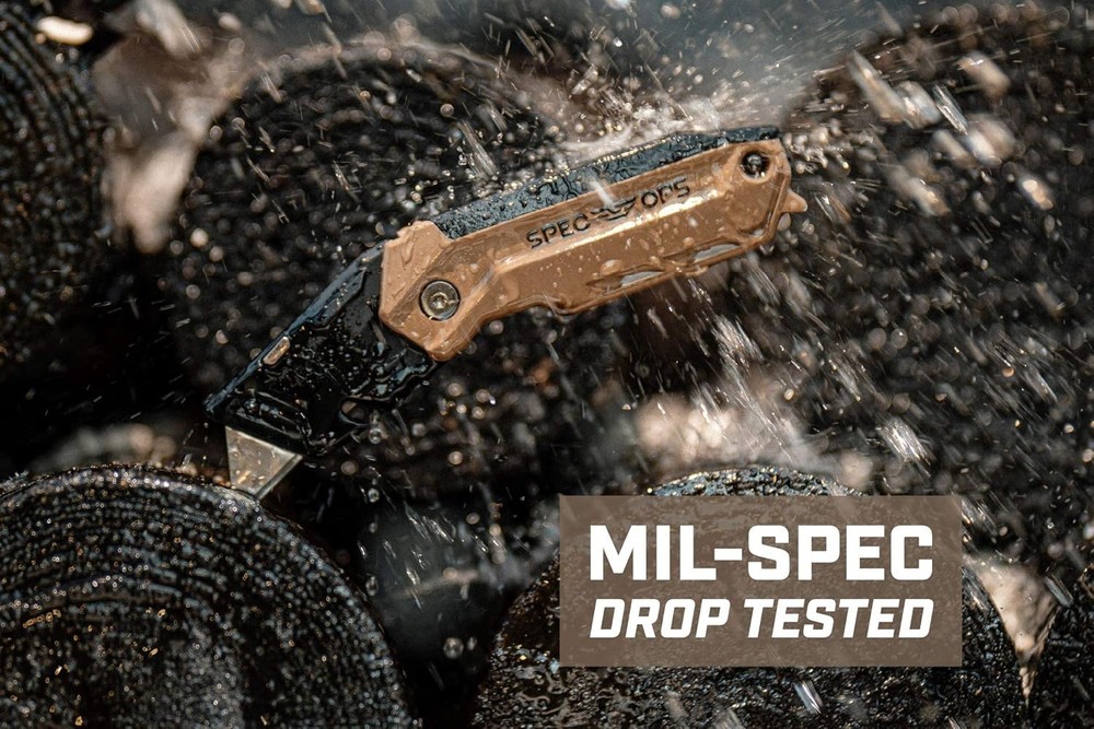 Armor-Grade Compact Utility Knife with 3 Blades - Ultimate Durability