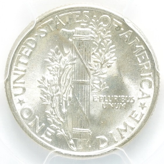 1942 (P) Mercury Dime PCGS MS-65