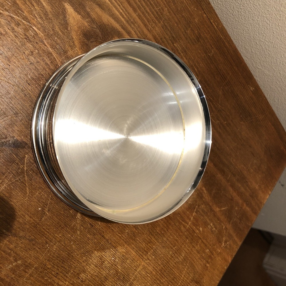 BSF Germany Silver plate Wine Bottle Coaster