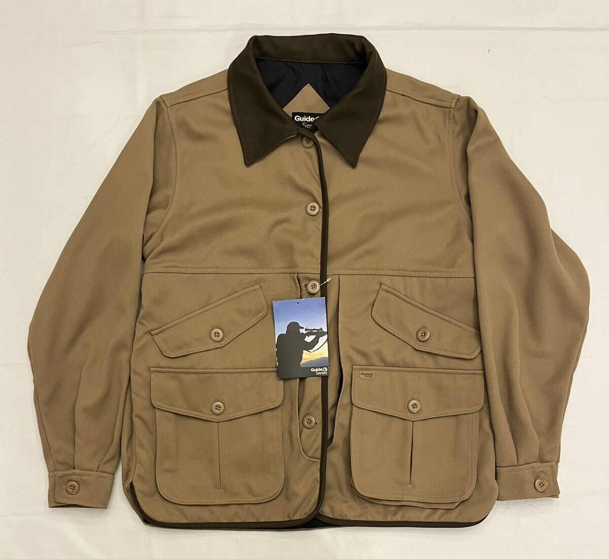 NWT Guide Series Goose Duck Pheasant Hunting Tan Khaki Jacket Coat Men's Medium