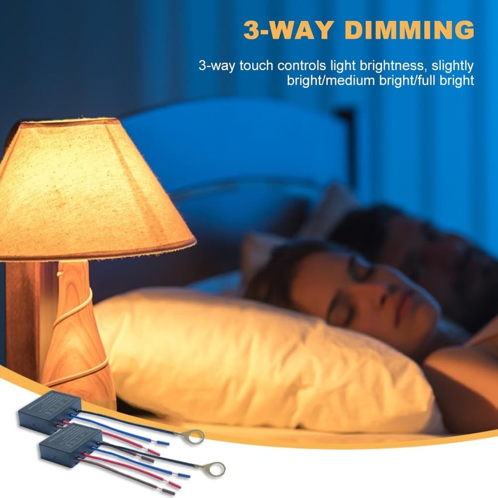 2PCS Touch Sensor Dimmer Switch Module for LED Bulb Lamp Repair Control