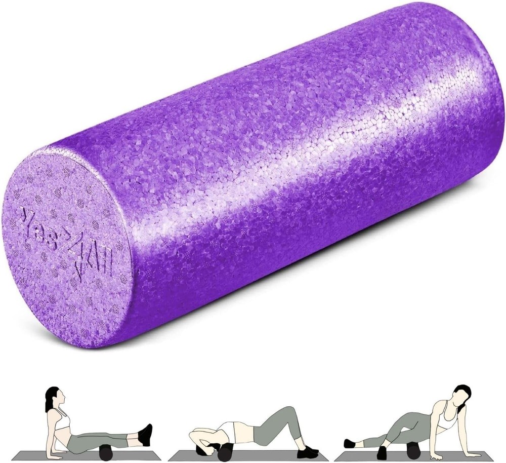 Versatile 18-Inch EPP Foam Roller: Back Pain Relief & Flexibility Enhancement