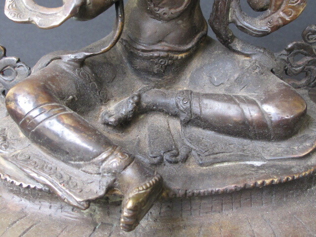 Tara In Bronze From Tibet