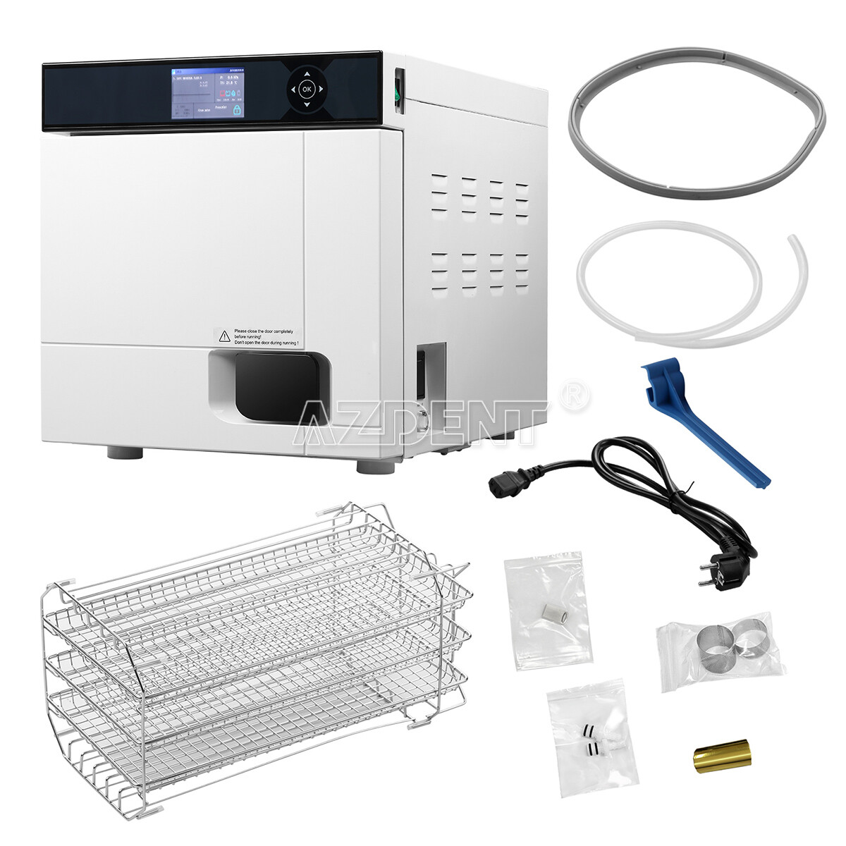 18L/22L Dental Autoclave Steam Sterilizer Medical Class B Drying/w/ Printer