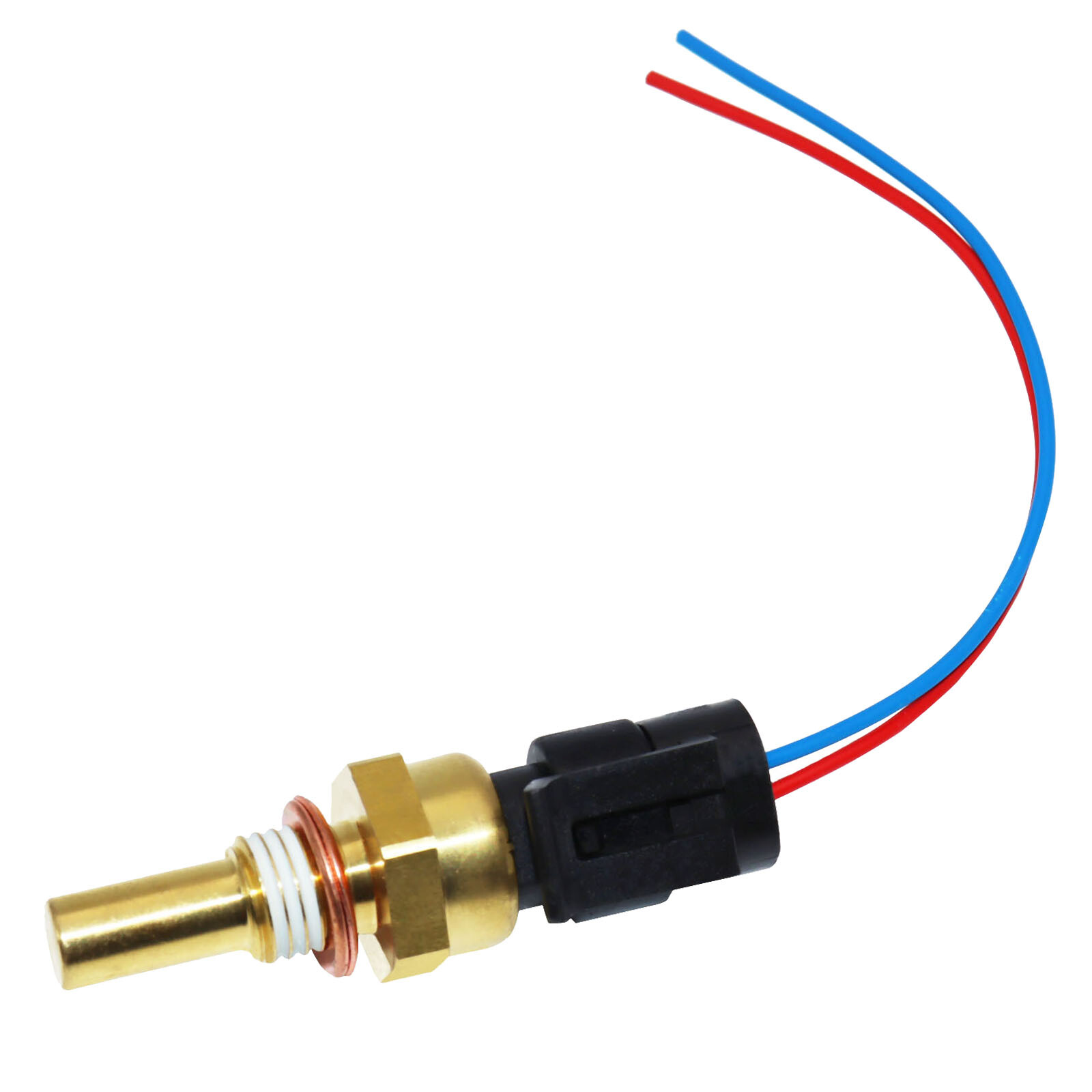 Coolant Temperature Sensor W/ Connector For GM TPI TBI LT1 LS1 LS2 4.8 5.3 6.0