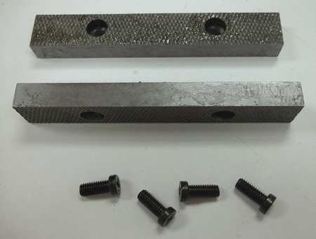WILTON 2904110 Inserts, 5 " Jaw PAIR,Steel,PR 26FG35