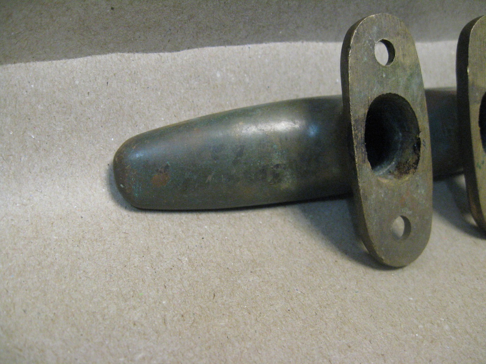 Antique Vtg 7" Solid Bronze Merriman Boat Sailboat Marine Mooring Cleat