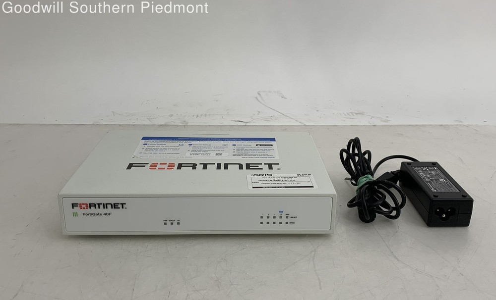 Fortinet FortiGate 40F FG-40F Firewall Security Appliance - Tested