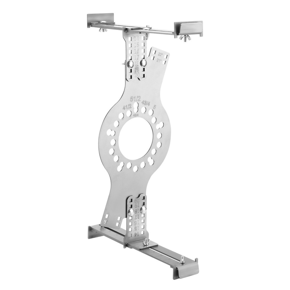 Wheel Fitment Simulator Tool 5-Lug Pattern New Silver 14"-20"
