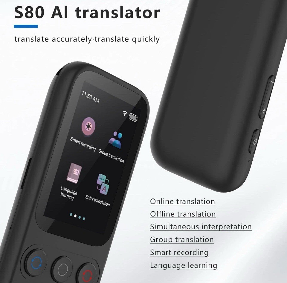 Language Translator Device, 138 Languages Supported, Instant Offline Language Tr