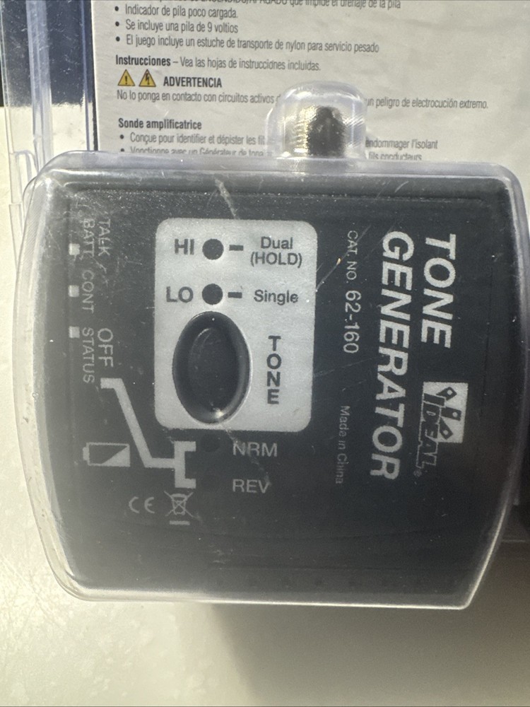 IDEAL 33-864 TONE GENERATOR & AMPLIFIER PROBE KIT