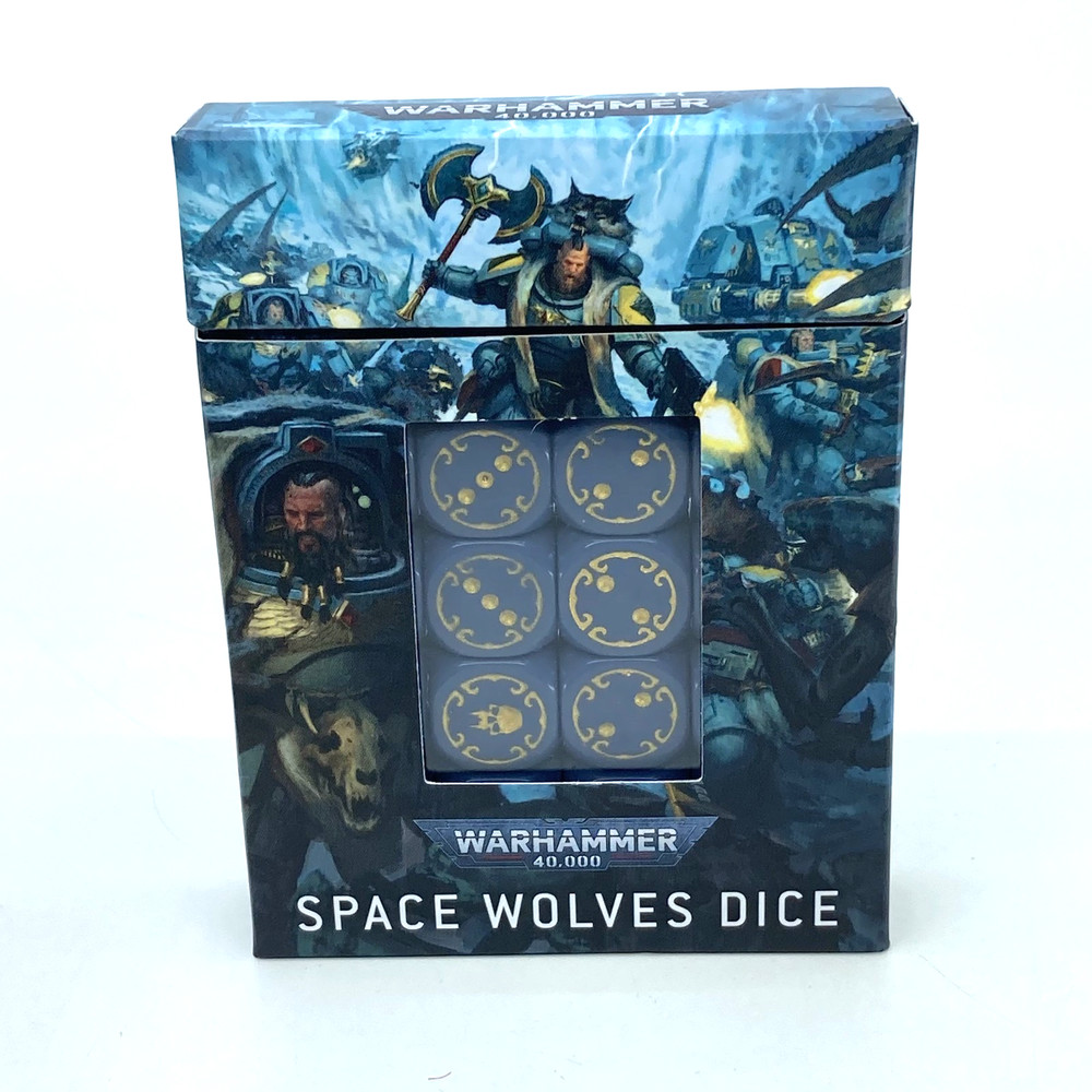 Space Wolves D6 Dice Set - Warhammer 40k Games Workshop C6060