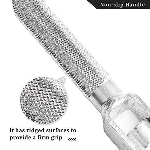 Iweshal Winch Bar Combination Winch Bars with Square Head for 1 Pack Silver