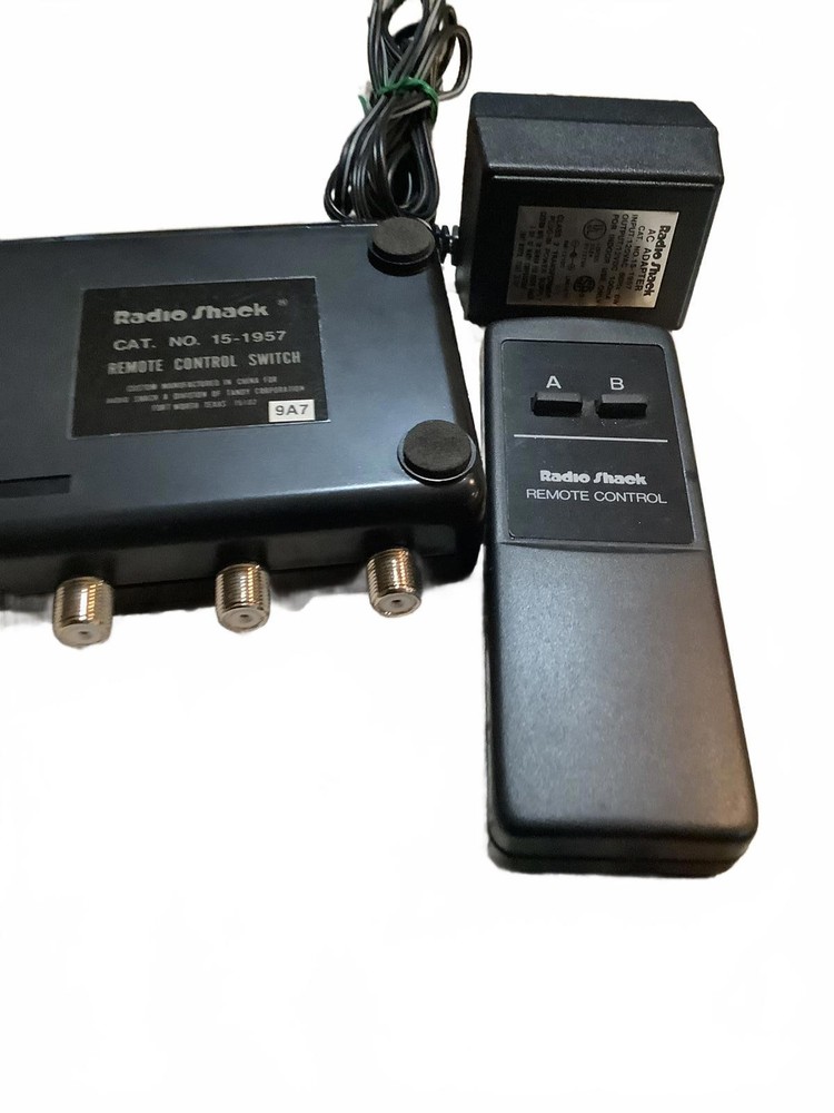 Radio Shack Remote Control Switch with AC Adapter