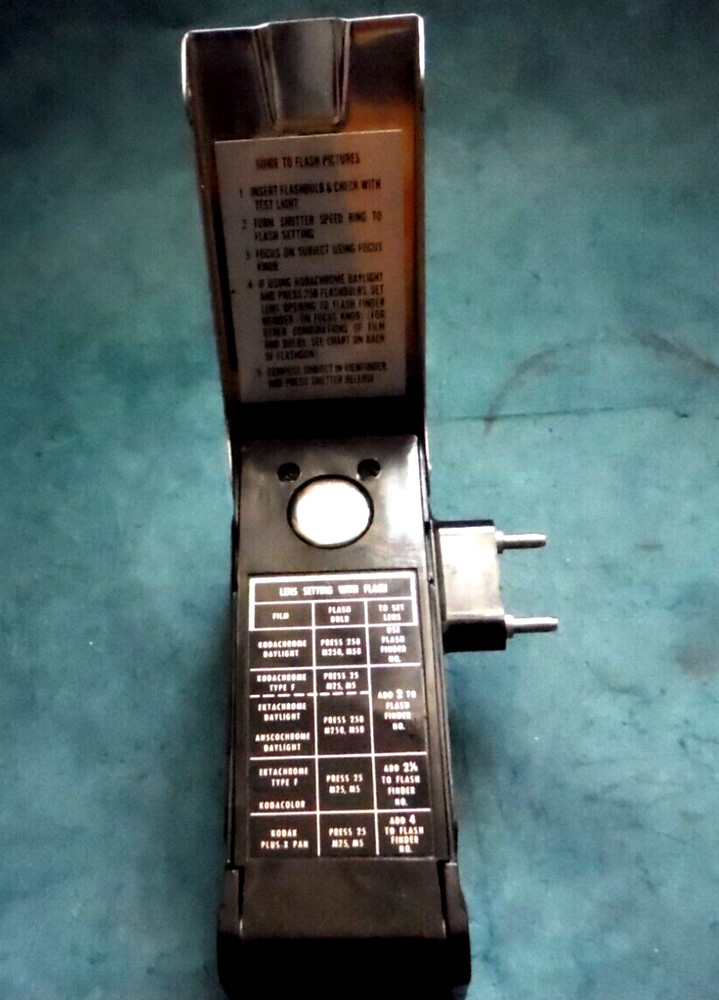 Vintage Argus flash with Test button black Bakelite made in Japan