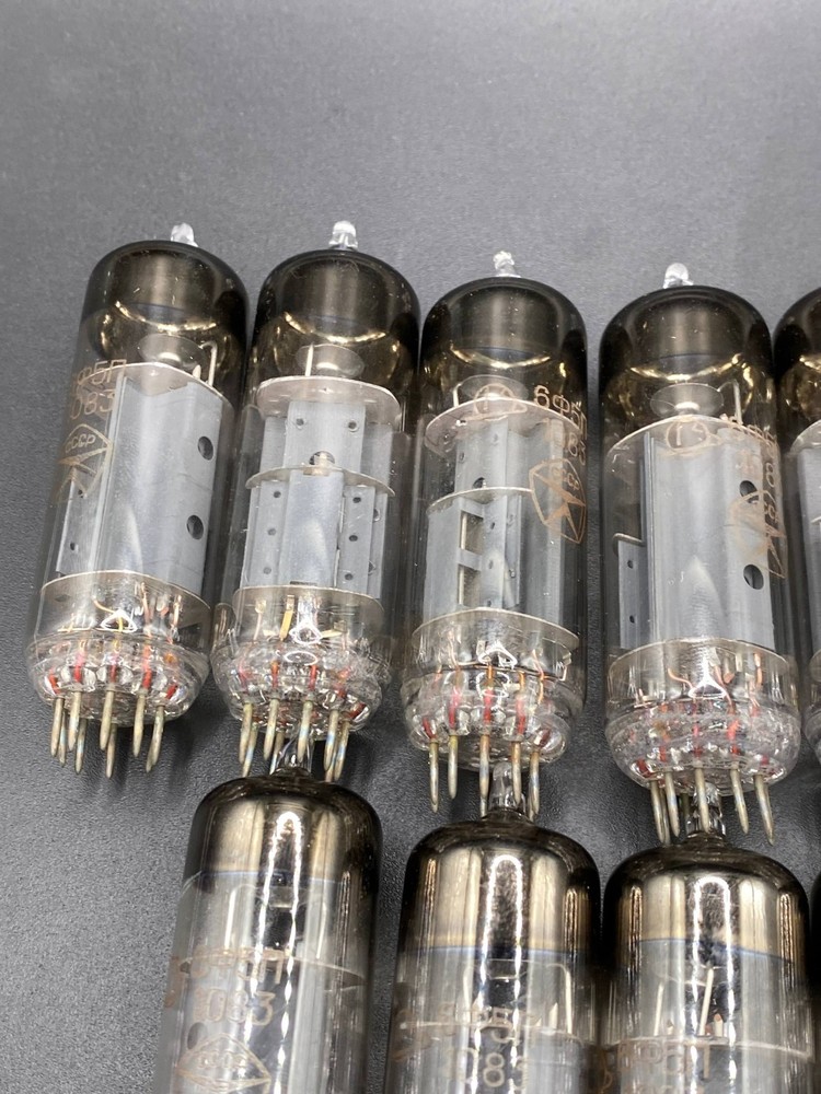 12Pcs 6F5P ECL85 6GV8 Triode-pentode tube New Same Date 10/83