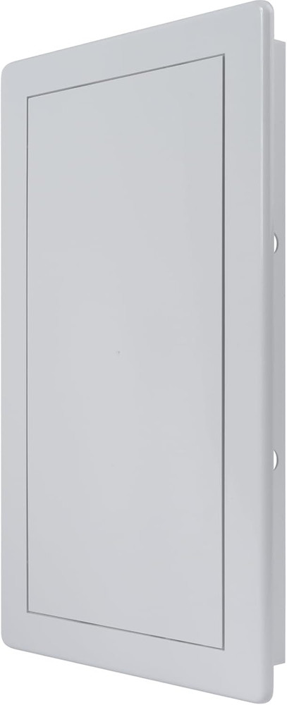 White ABS Plastic Access Panel 6 X 12 Inch (Opening) - Access Door for Drywall,