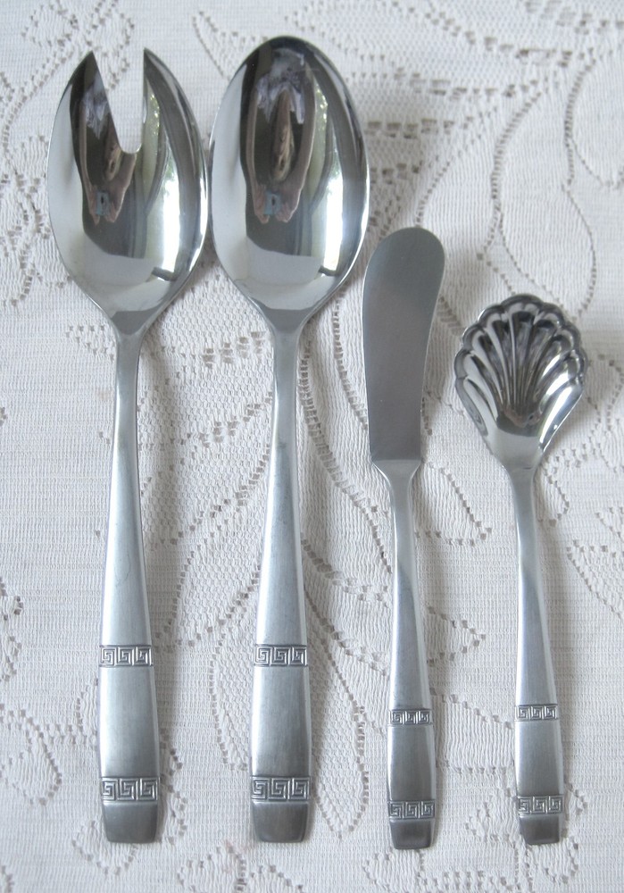 Cathedral Stainless Flatware Lot CAD2 16 Pieces