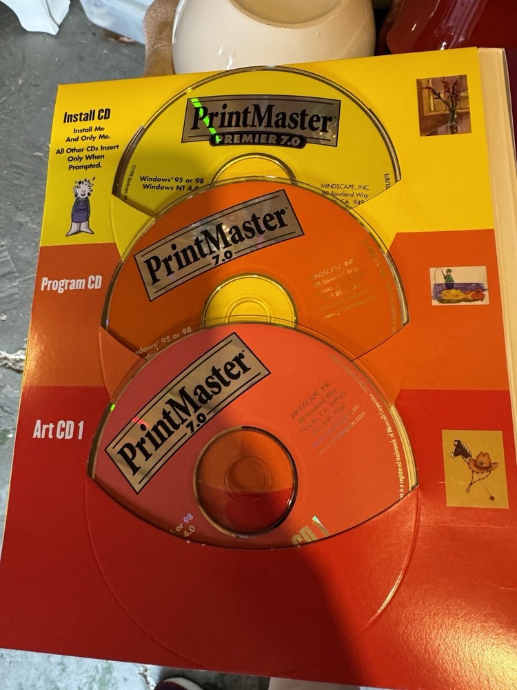 PrintMaster Premier 7.0 Windows 95, 98 Desktop Publishing