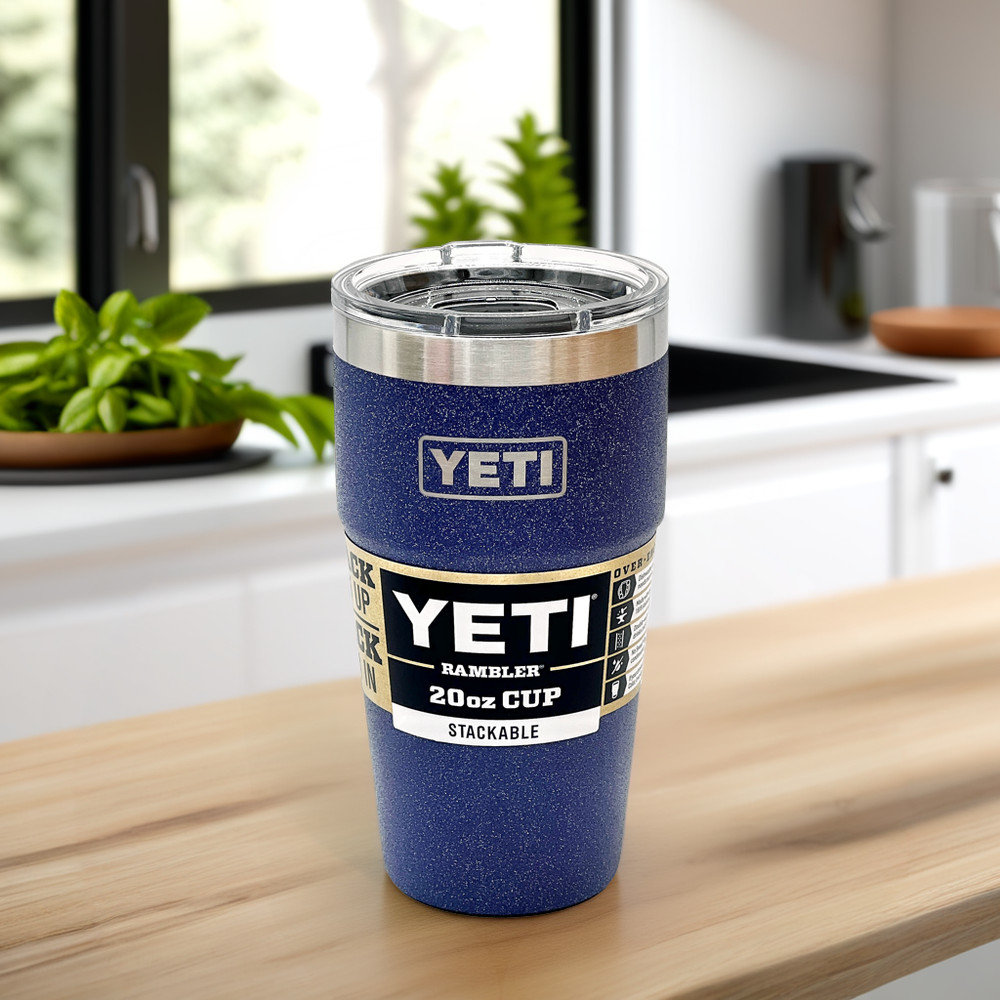 Yeti 20 oz Stackable Cup Moon Dust Limited Edition Stone Texture Shimmer