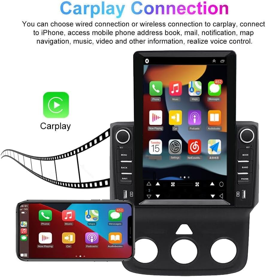 Android 14.0 Car Radio Stereo for Dodge Ram 1500 2500 3500 2013-2018