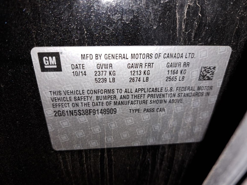 2015 Xts Jack Sku#4158996