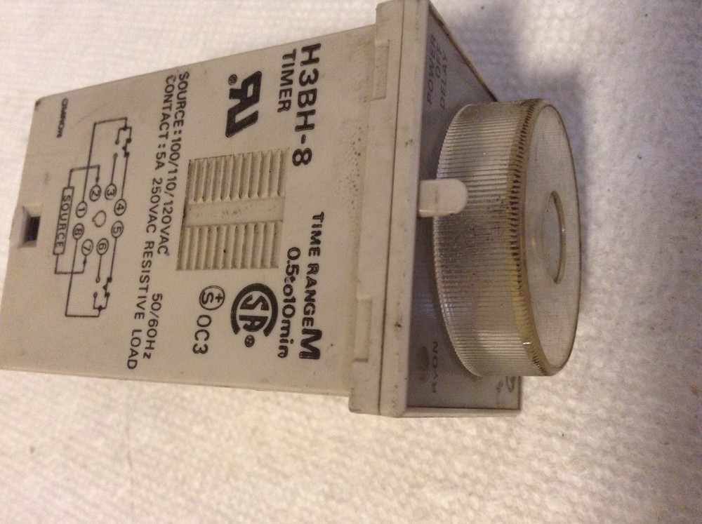 Omron H3BH-8 Timer 0.5 To 10 min