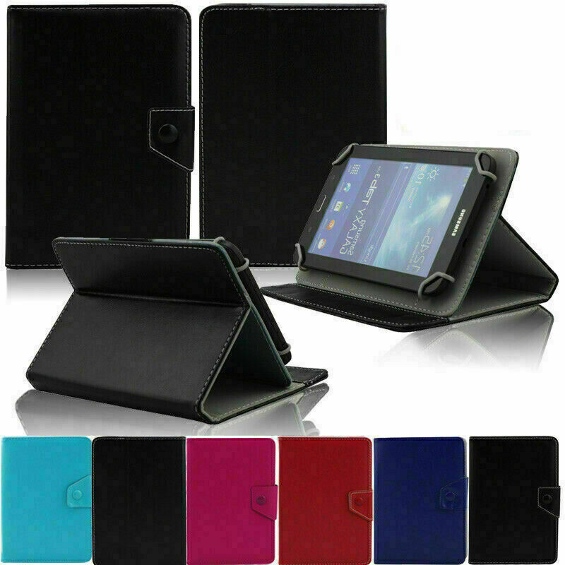 Universal Leather Case Protective Cover For Samsung Galaxy Tab E 7 8 9.6 Tablet