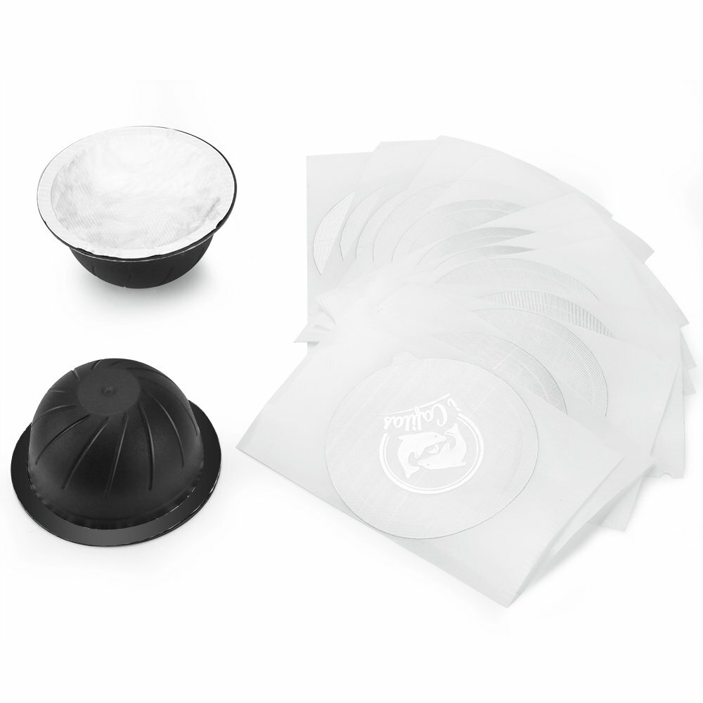 Reusable Refill Espresso Capsule Pod Shell for Nespresso Vertuo Coffee Machine