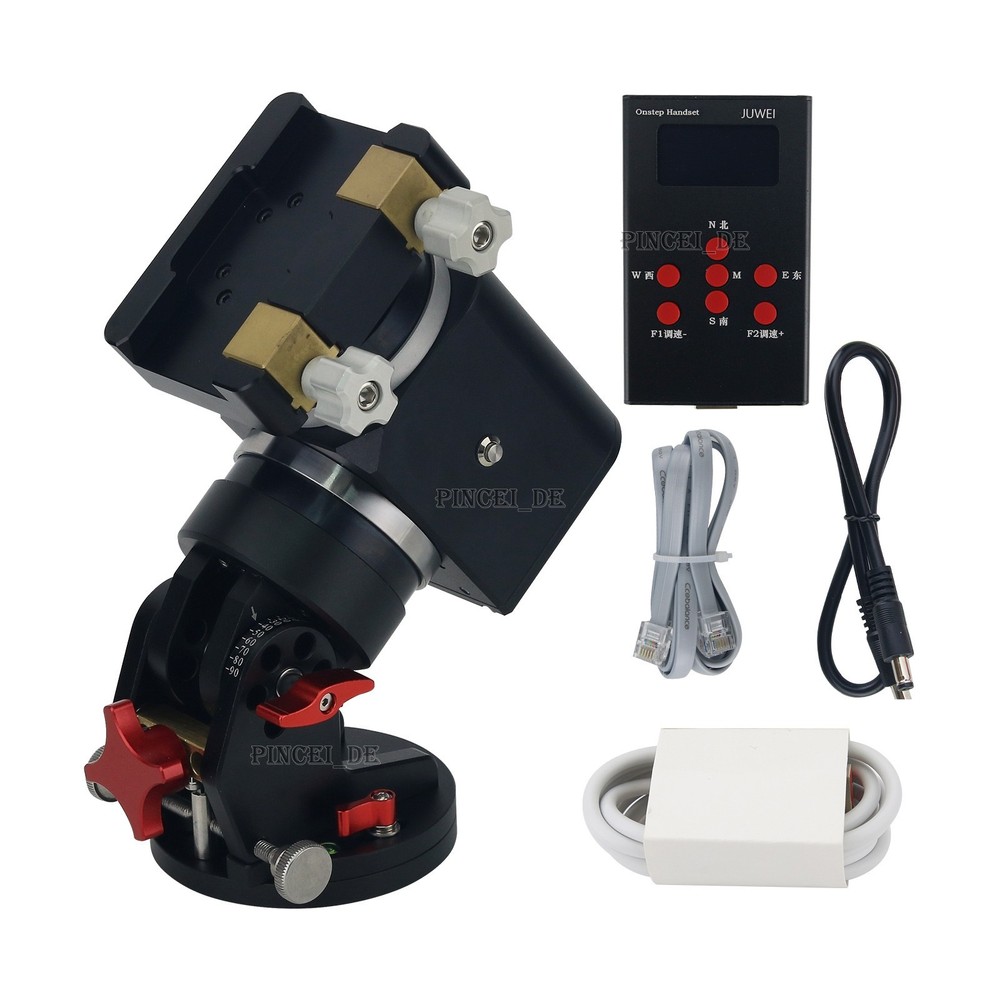 JUWEI 14 Harmonic Equatorial Mount Telescope Equatorial Mount + Hand Controller
