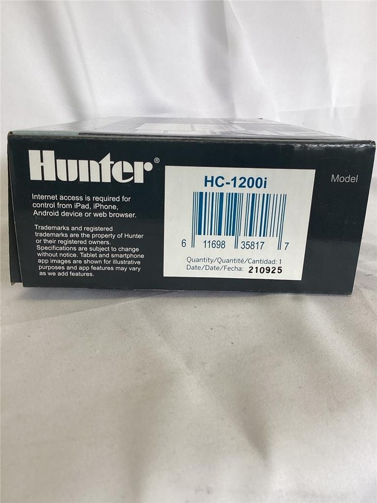 + Hunter HC-Indoor Controller WiFi Enabled Zone 12 Irrigation HC-1200i NEW