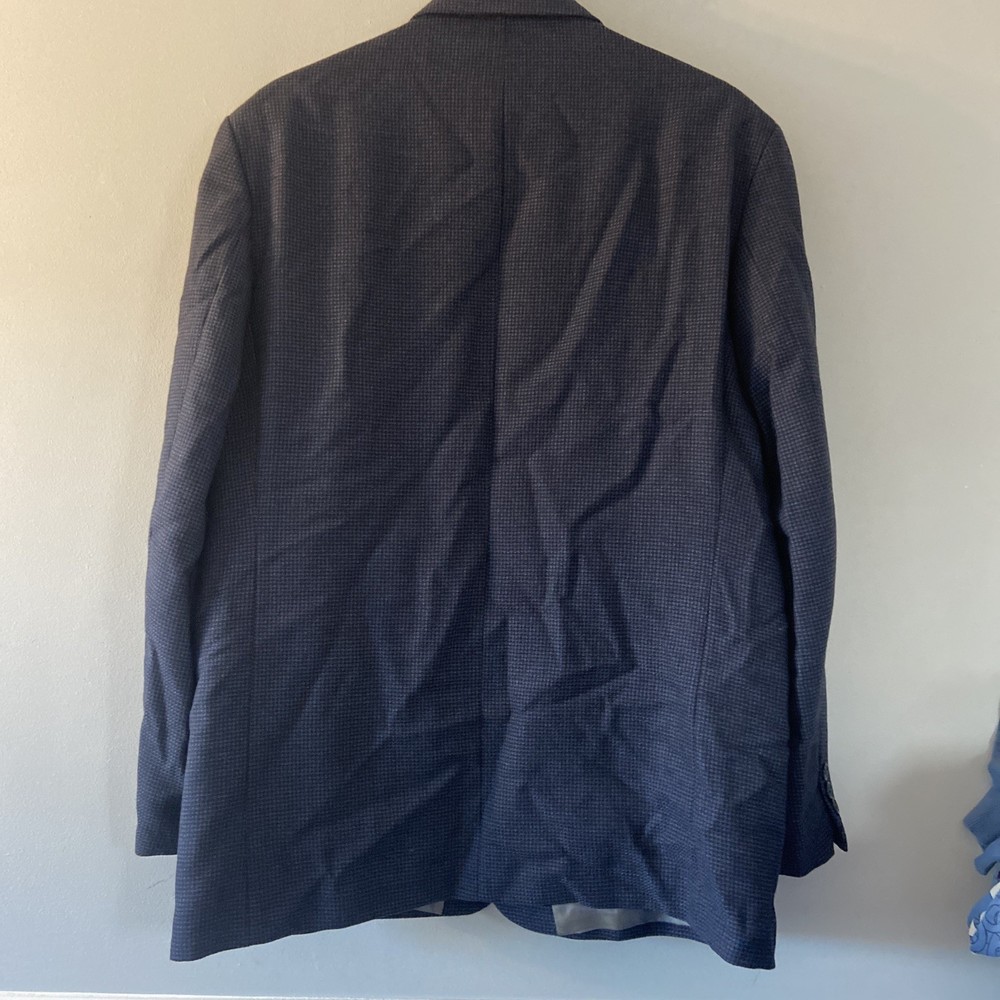 BHS Blazer Suit Jacket 44” Chest Blue 95% Wool