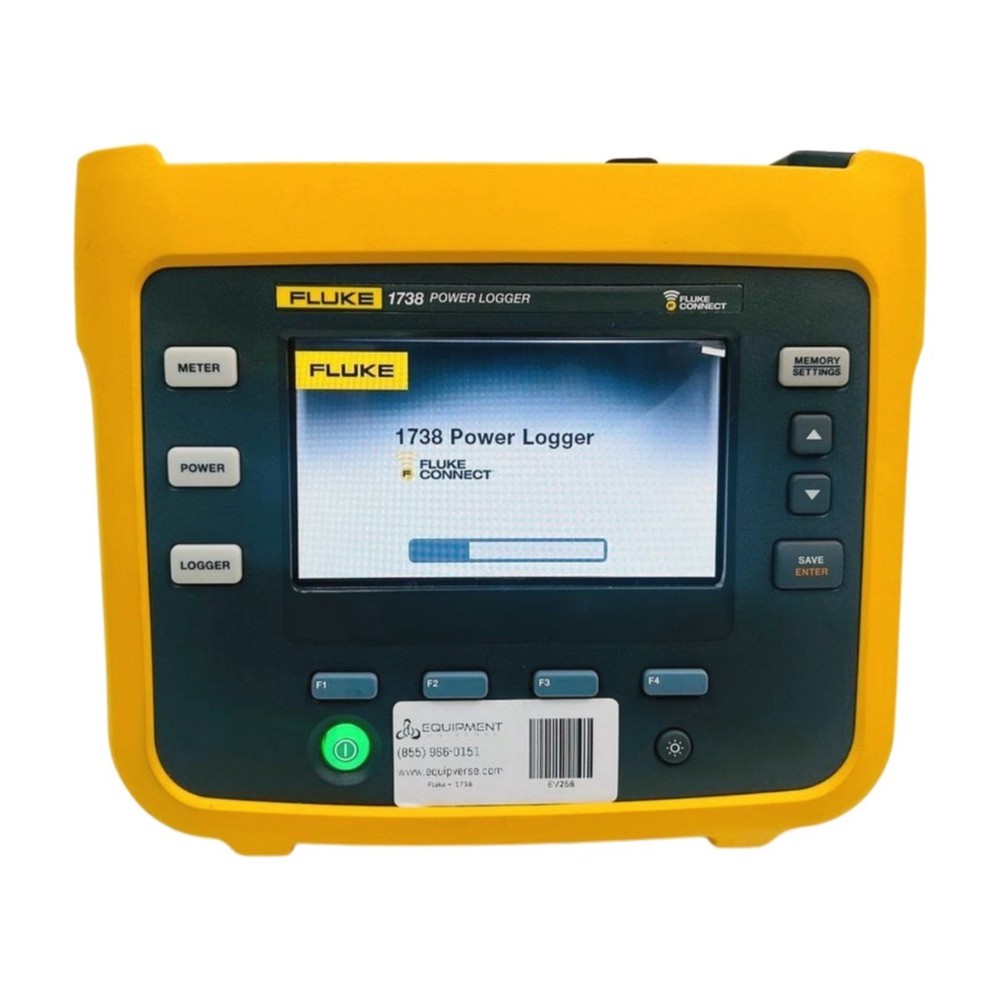 Fluke 1738 Three Phase Power Quality Logger Analyzer NICE