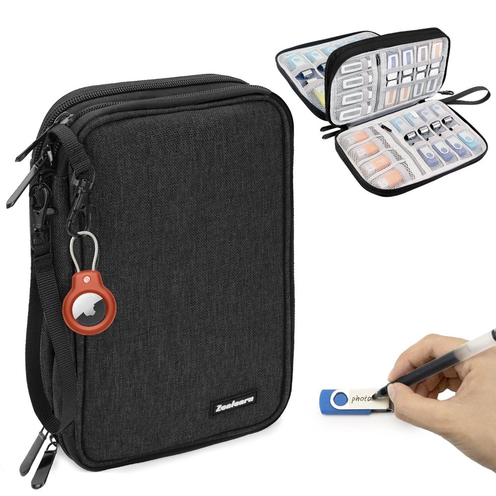 Flash Drive Case, Thumb Drive Holder, USB Case Organizer,for SanDisk/SamData/...