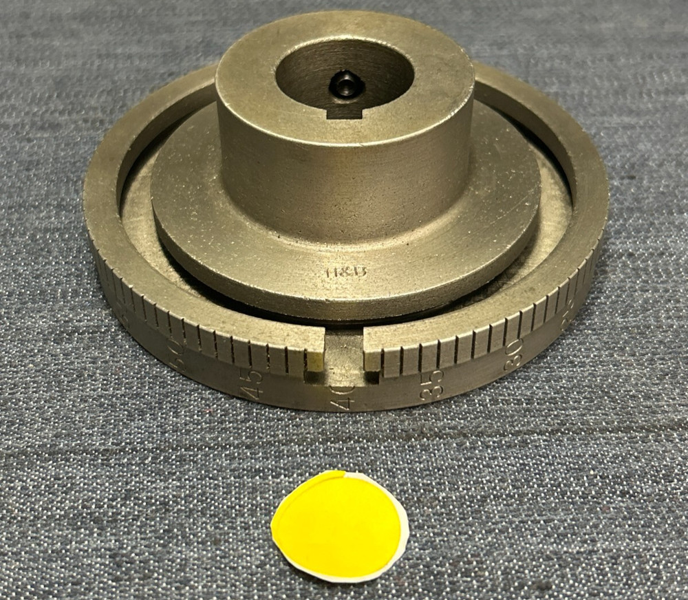 H & B SCALE DIAL  0-95°